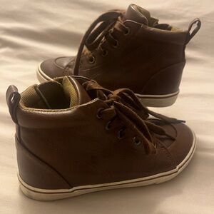 Target Brown Kids High-Top Sneakers